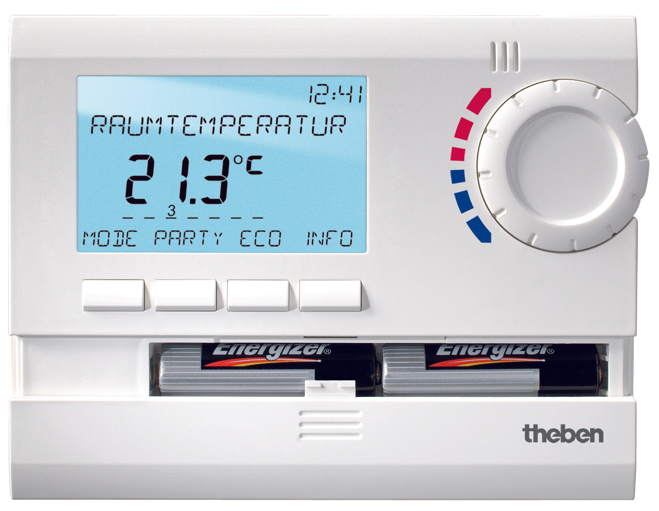 THEBEN Digital-Uhrenthermostat, 7 Tage, Textzeile, 2 Draht-Anschluss THEBEN Digital-Uhrenthermostat, 7 Tage, Textzeile, 2 Draht-Anschluss